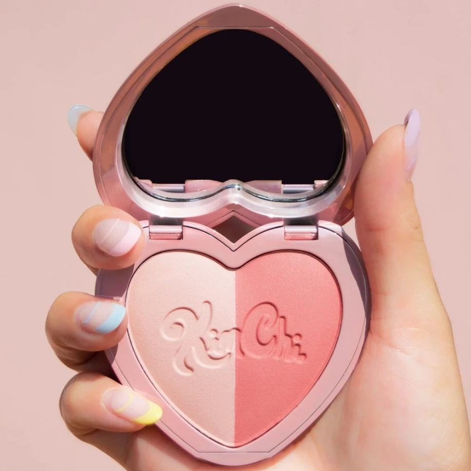 김치시크뷰티 블러셔 테일러 블러쉬 듀오 피치 thailor blush duo - 상품 이미지