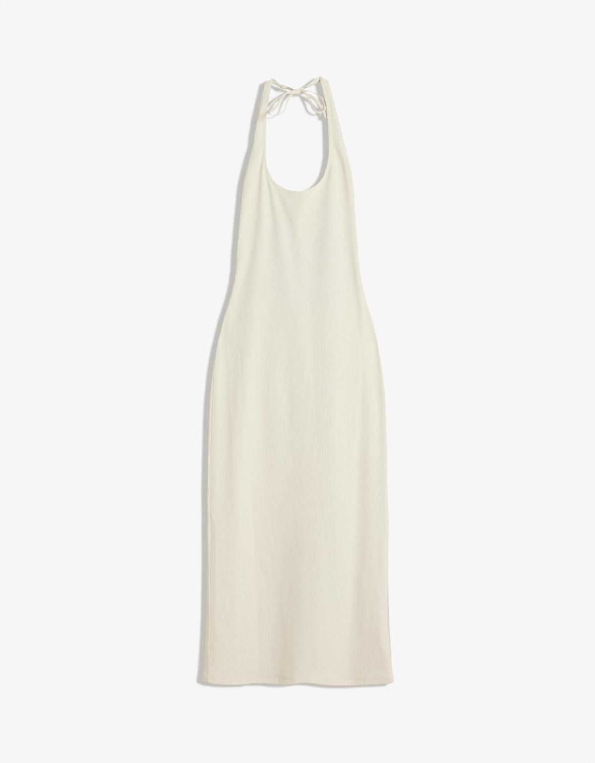 버쉬카 텍스처 미디 원피스 아이보리 5849/741 BEIGE - 상세 이미지 3