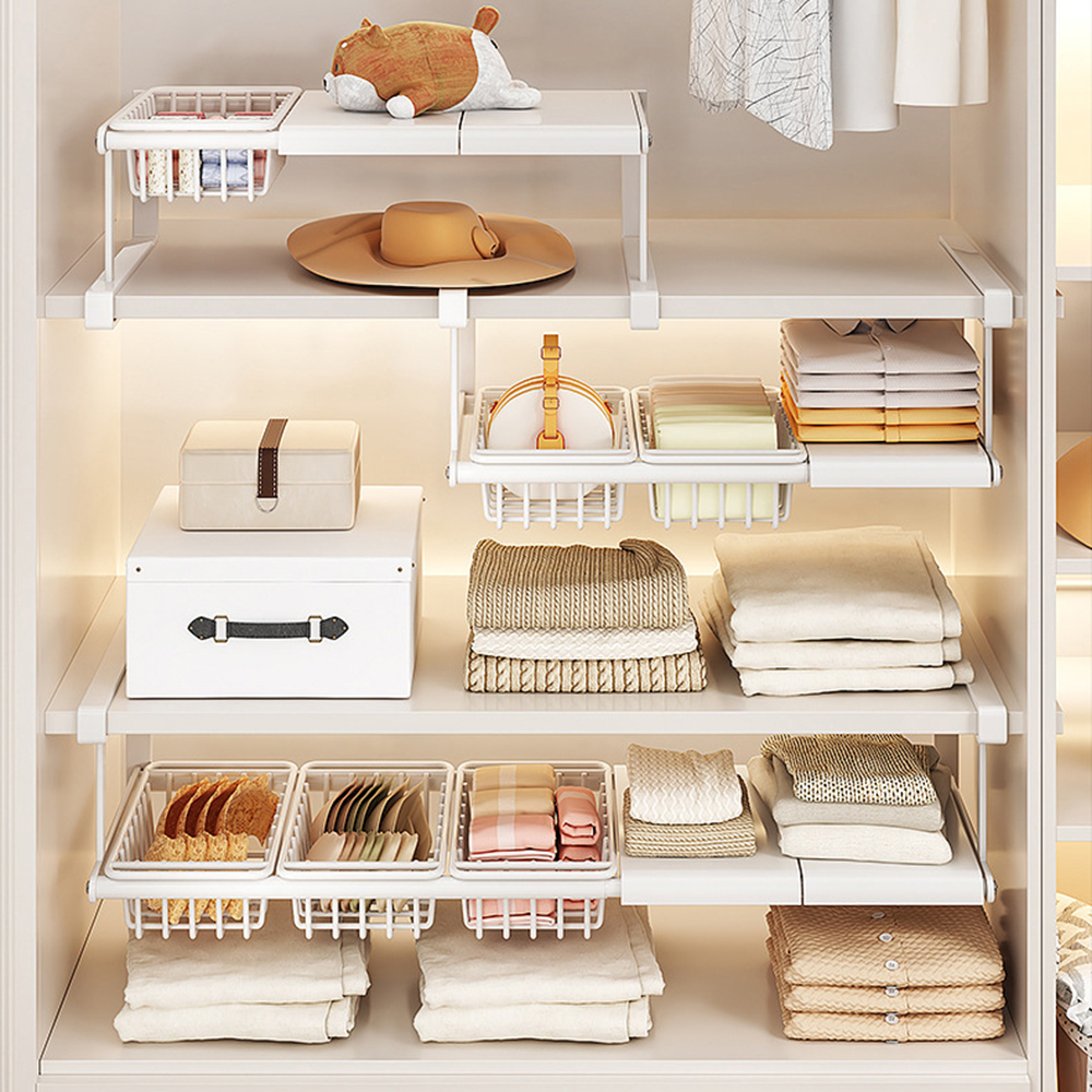 옷장 선반 추가 수납 선반 거치 걸이선반 S-1