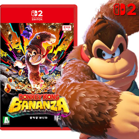 닌텐도 스위치2 동키콩 바난자 칩 팩 동킹콩 신작