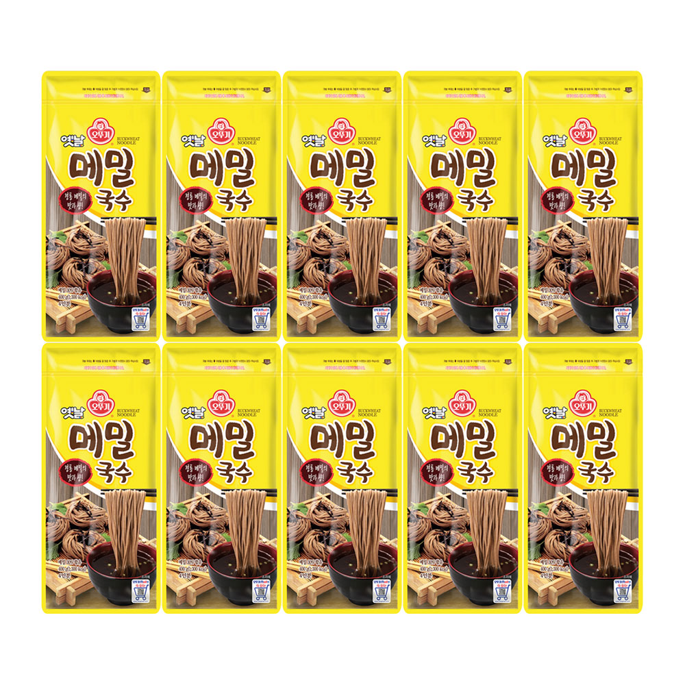 오뚜기 옛날 메밀국수 400g, 10개