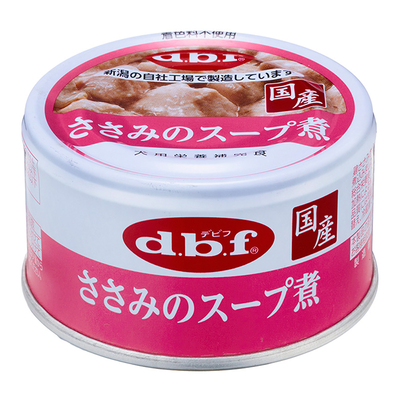 일본 닭가슴살 스프 조림 데비후펫 dbf 85g 고양이사료 - 메인 이미지