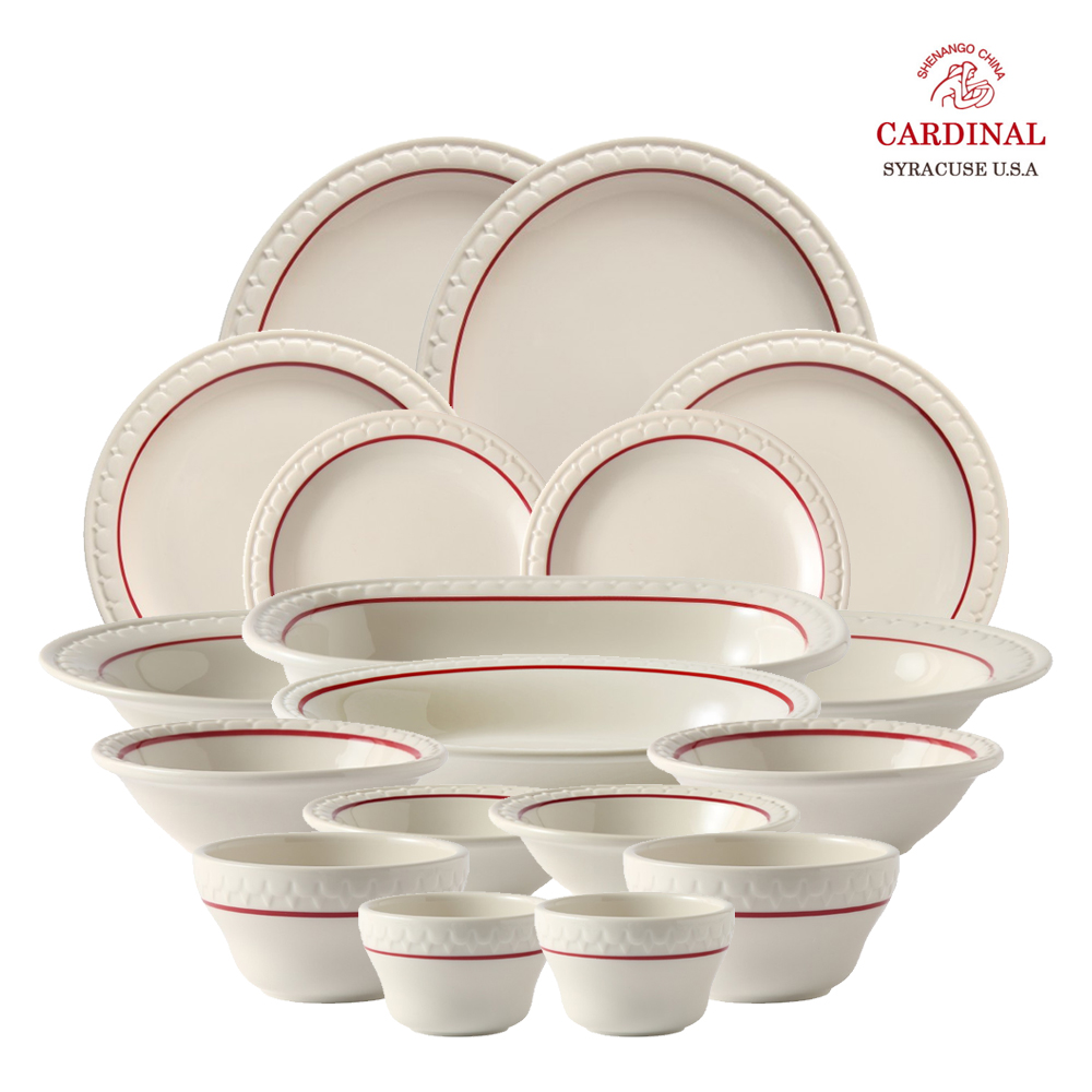 시라쿠스 쉐난고 카디날 빈티지 그릇세트 혼수 신혼 식기 / 18종, 2인 홈세트, 1세트