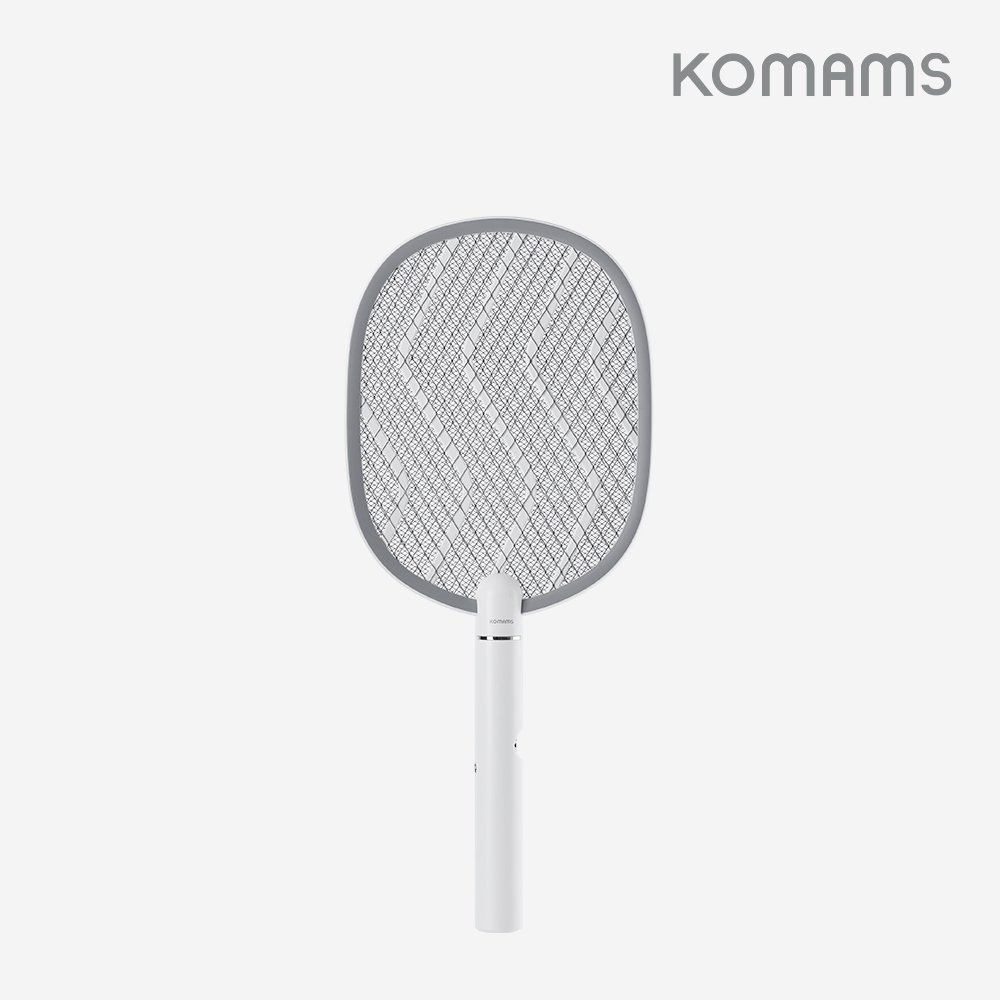 코맘스 이중안전 3중 안전망 충전식 전기모기채 KG0950-W