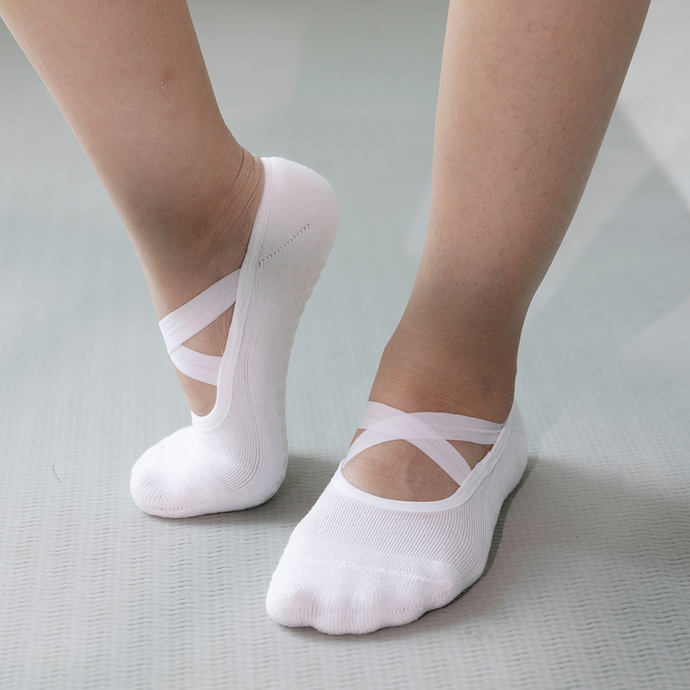 이필굿 필라테스 요가 바레 양말 논슬립 덧신 X밴딩 삭스 - 상세 이미지 3