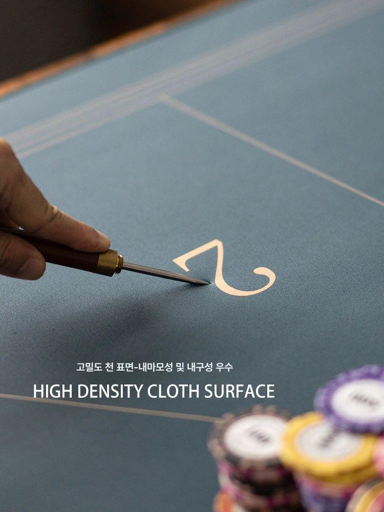 홀덤 테이블 취미 마작 카드게임 직사각형 탁자 180cmx너비 90cmx두께 2mm - 상세 이미지 4