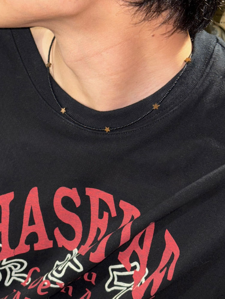 [오프더쉘] 블랙 오리온 별 목걸이 : 오프더쉘