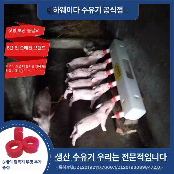포유기 12 입 분유통 젖꼭지 착유기 단면 수유 축산 12구 수유기 100개 예비 젖꼭지 - 상세 이미지 2