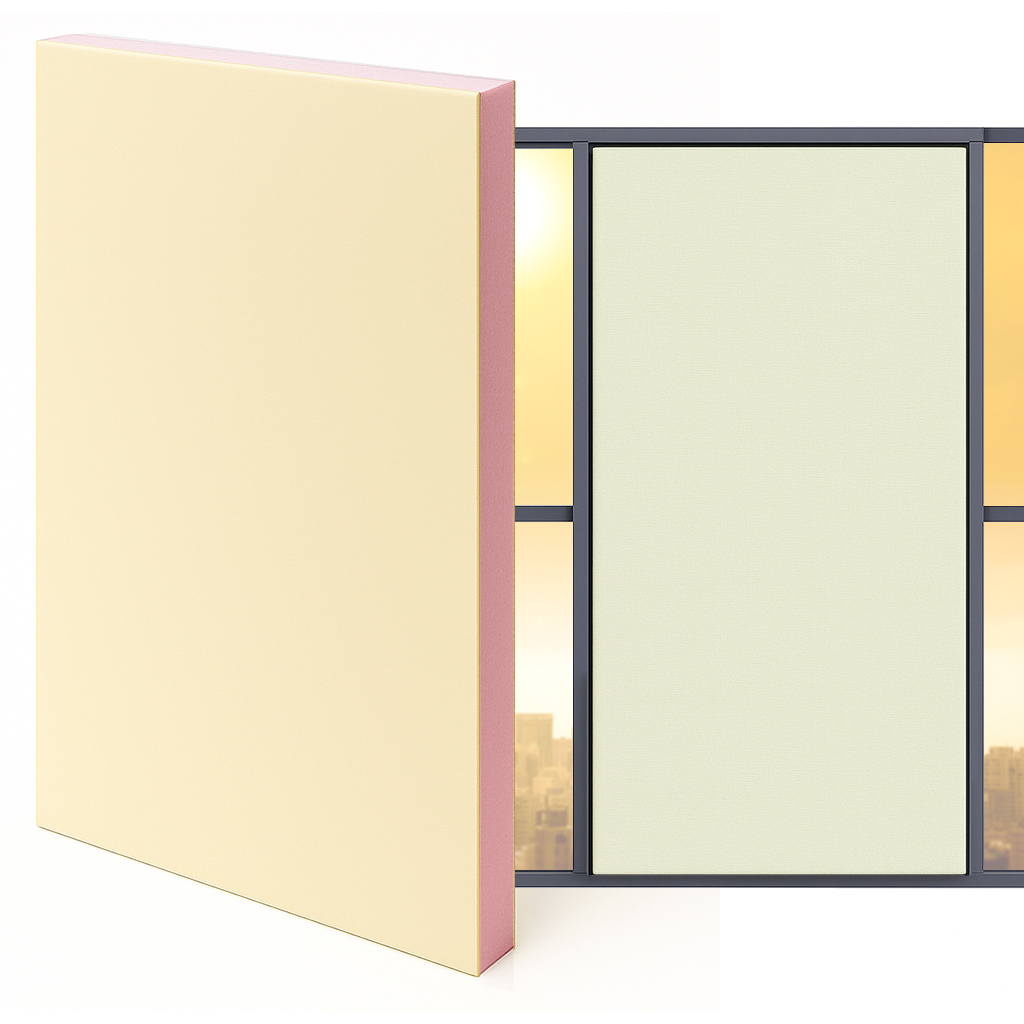 사무실 베란다 창문 햇빛가리개 아이소핑크 주문제작