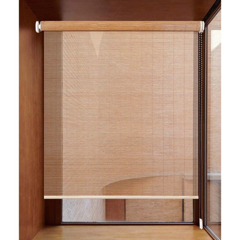 대나무 롤 암막블라인드 암막커튼 롤블라인드 확장형 B타입