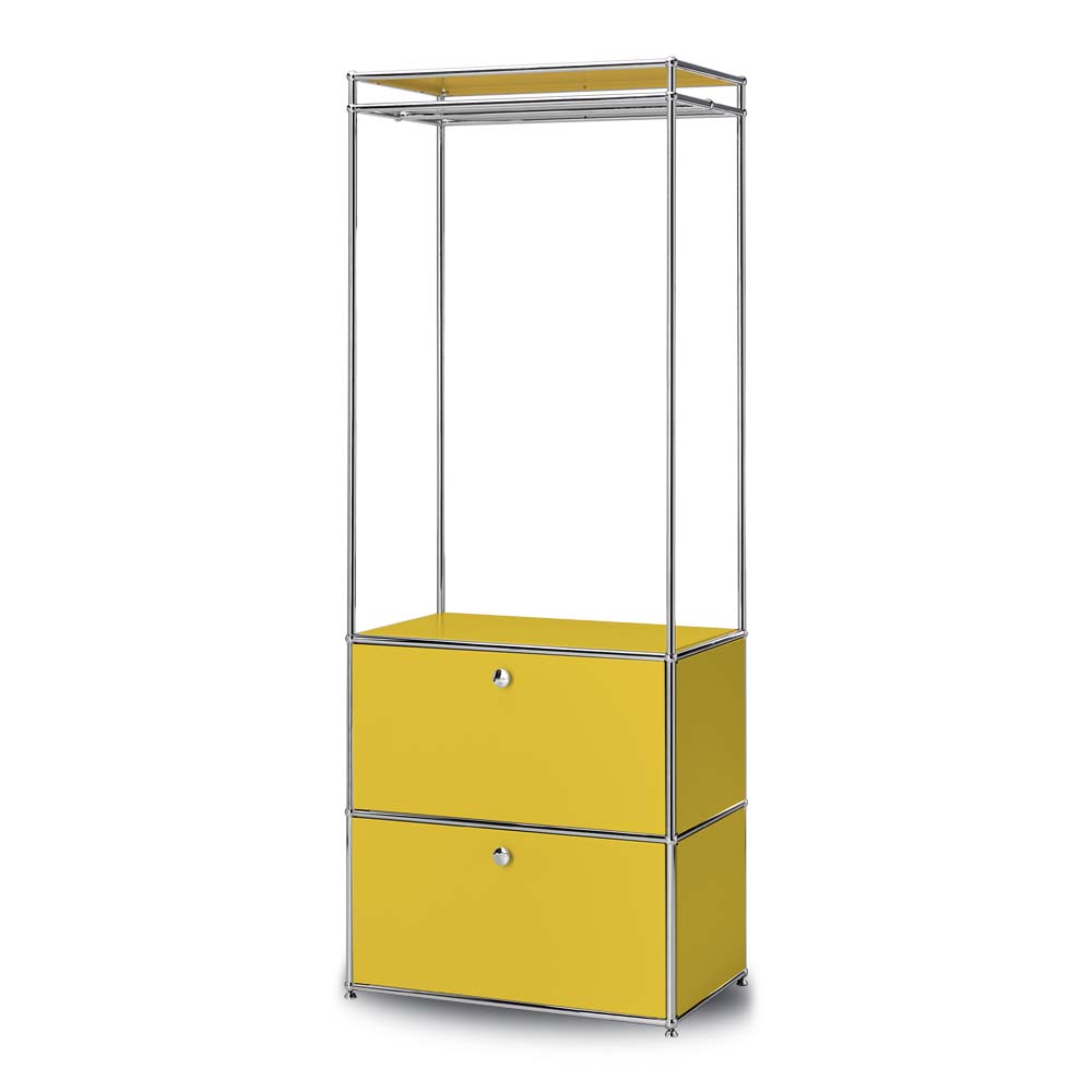 이가페 시스템행거 미드센츄리 드레스룸 클로 2도어 행거수납장