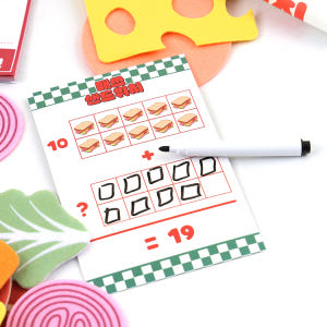 매쓰샌드위치 쉬운 유아 보드게임 1인-4인 가족 수세기 소꿉놀이 실사용 후기 | 효과 있을까? - 상품 이미지 4