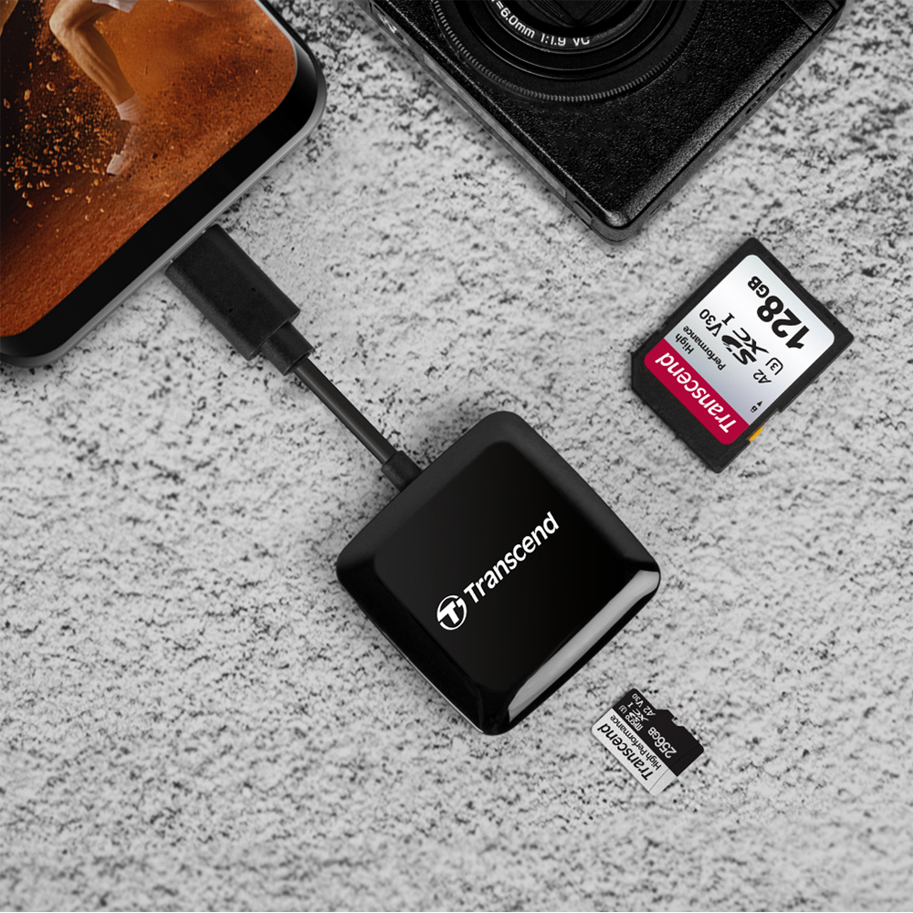 트랜센드 RDC3 USB 3.2 Gen 1 USB-C 카드리더기 - 상세 이미지 3
