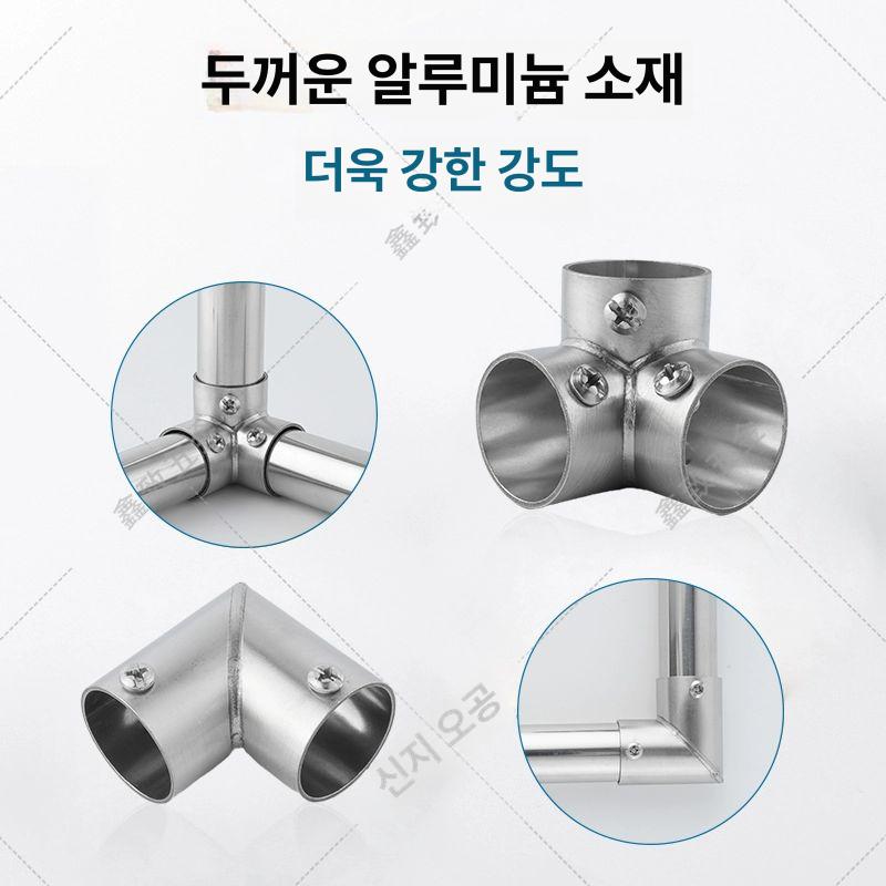 스텐 파이프 엘보 용접 수도 나사 설비 소켓 스테인리스 25 직각 십자가 25MM파이프에적합 - 상세 이미지 3