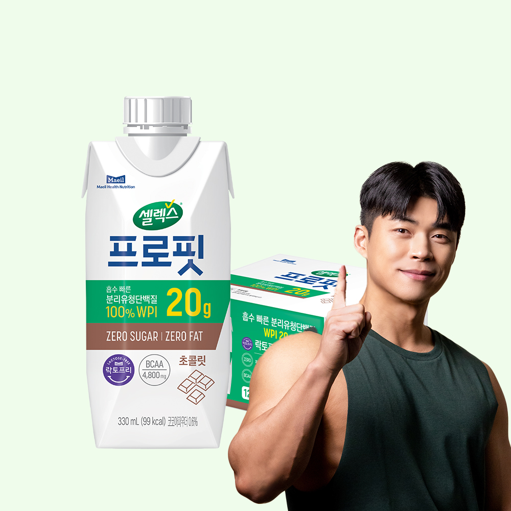 셀렉스 프로핏 WPI 드링크 골라담기 2박스 (총 24입) 이미지 4