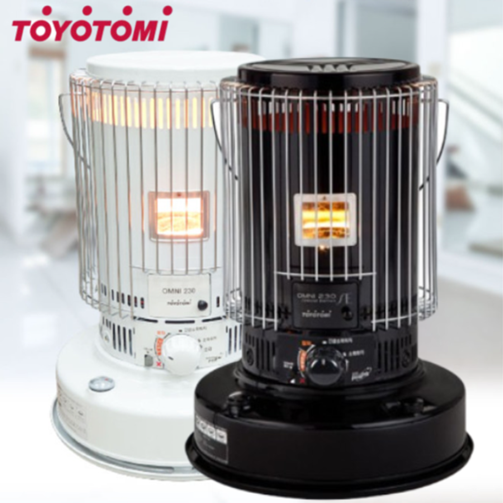 도요토미 토요토미 옴니 230 캠핑난로 상부망 가방 풀 세트 대류형 석유 등유 히터 난로