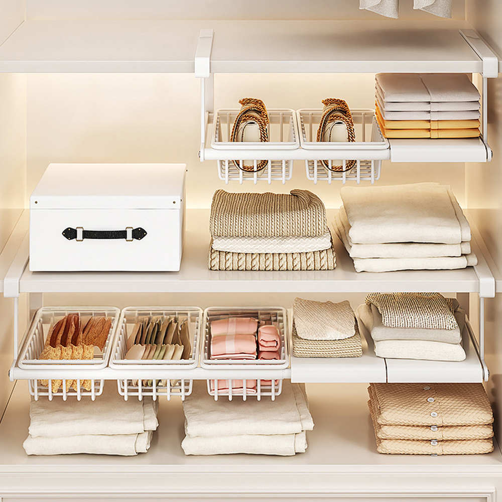 옷장 선반 추가 수납 선반 거치 걸이선반 S-1