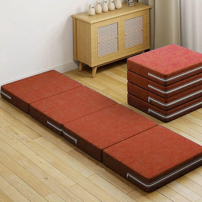 사무실용 접이식 낮잠 매트 단단한 접이식 매트리스 연그레이 두께 5cm 가방 없음 60cmx200CM 업그레이드된 헤드레스트 - 상세 이미지 2