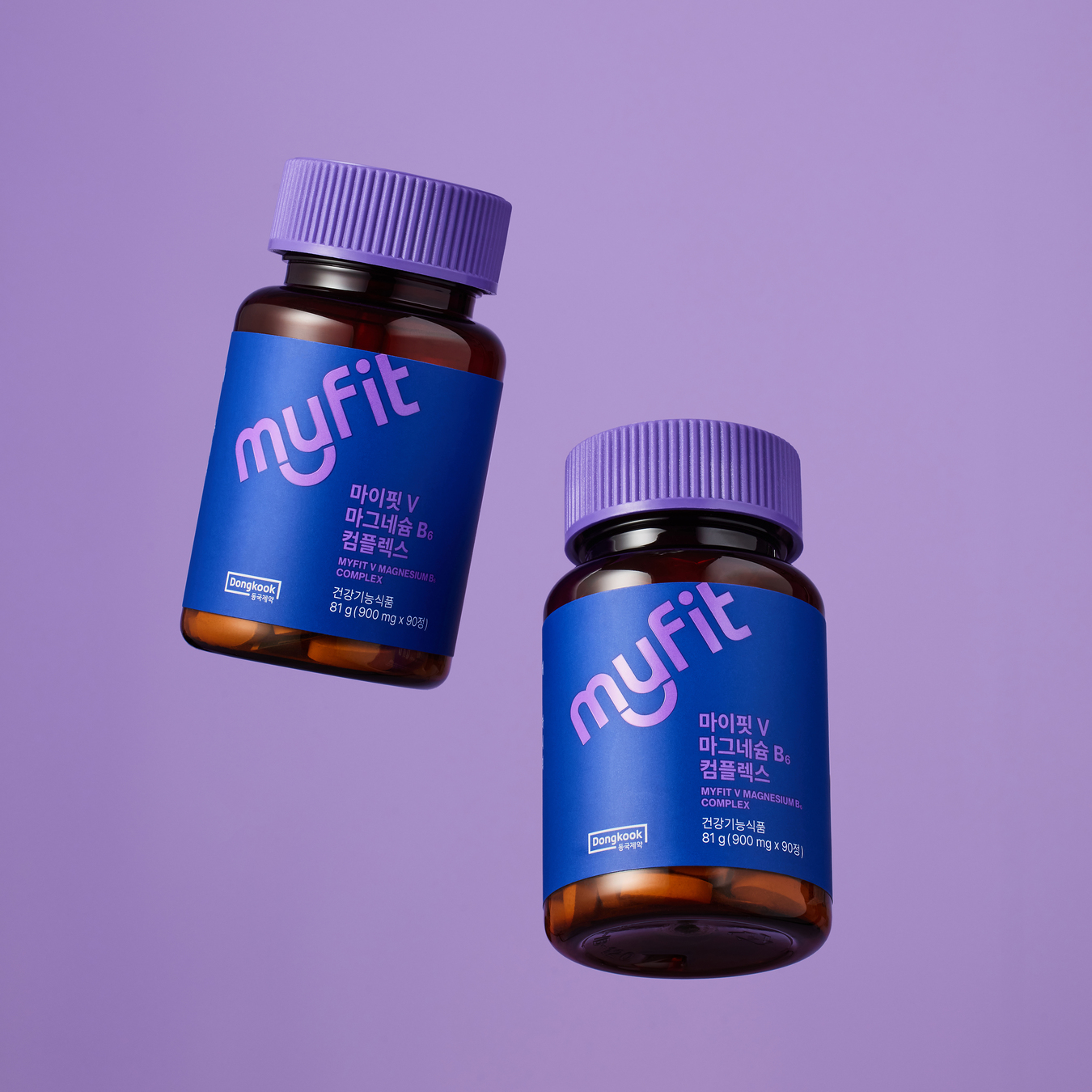 [3개월] 동국제약 마이핏V 마그네슘B6 콤플렉스 900MG 90정, 1개 이미지 2