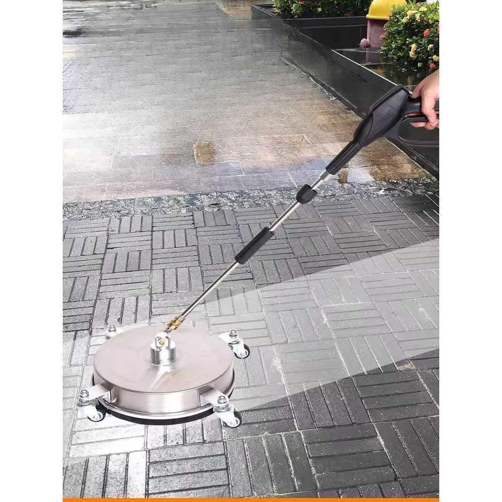 바닥 분사형 물청소기 자동 물살 세척 전동 장비 2.2kw 고압 세척기 - 상세 이미지 2