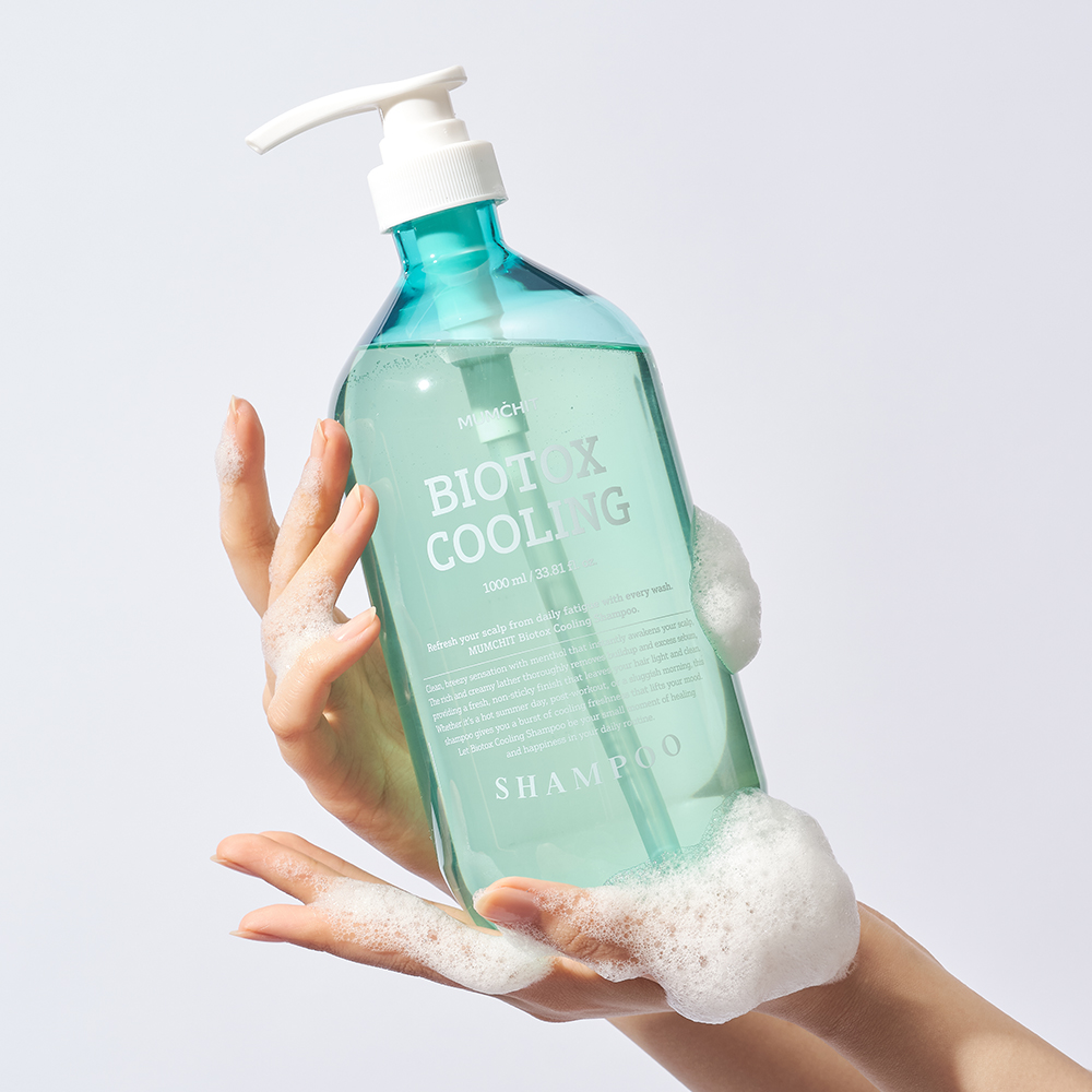 멈칫 바이오톡스 쿨링 약산성 샴푸 1000ml - 상세 이미지 2