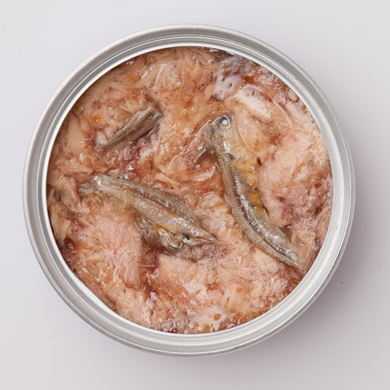 일본 참치 멸치 산요 타마의 전설 부드러움 플러스 70g 고양이사료 - 상세 이미지 3