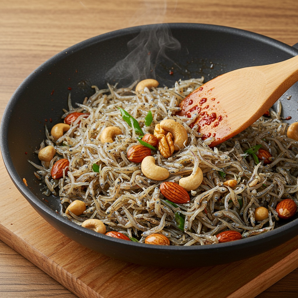 명식품본사 명품 혼합 멸치볶음 중포장 가정용 업소용 급식용 식당도매가 500g, 1개 이미지 7