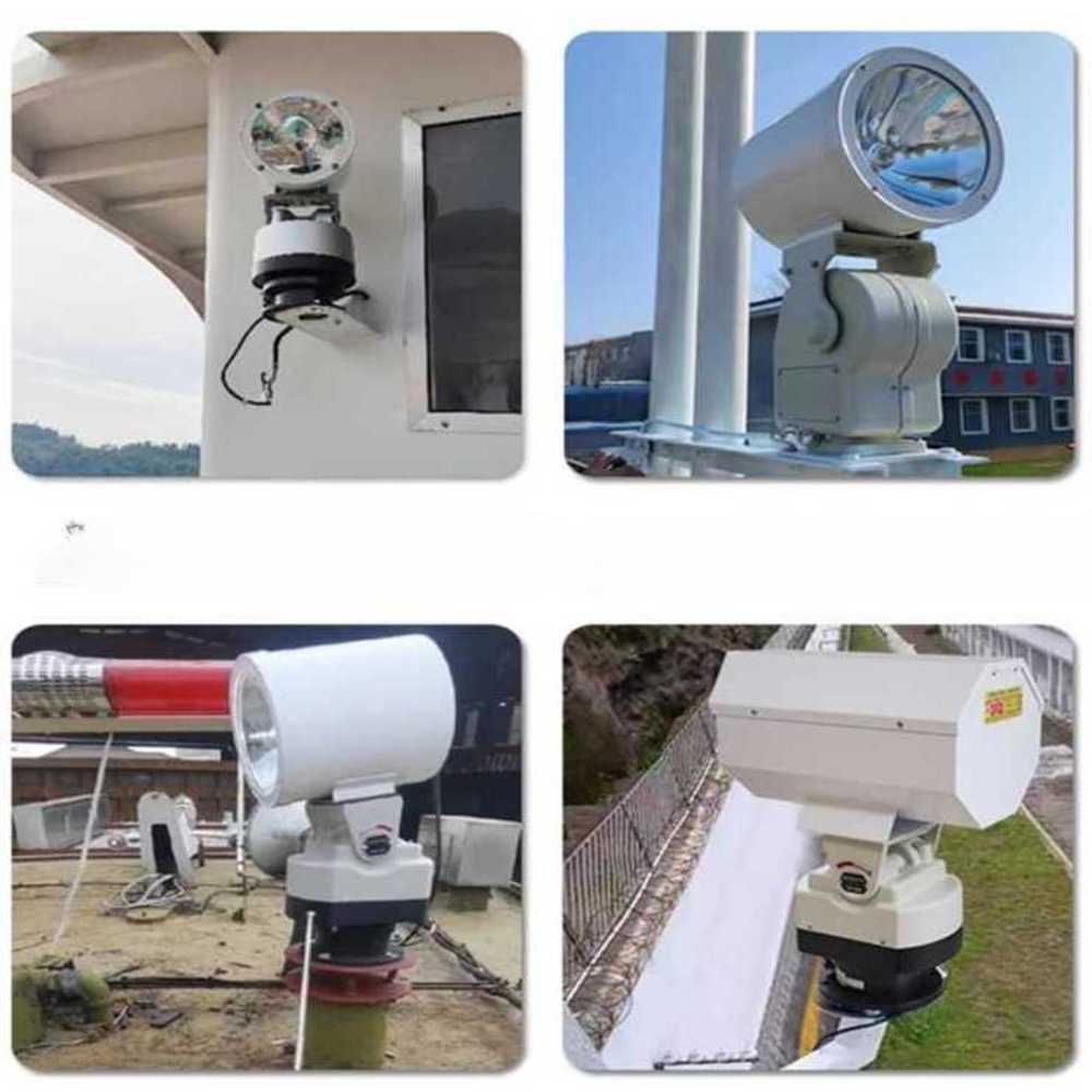선박 탐조등 LED 고출력 원거리 조명 방수 회전형 220V-303-150w  탐조등 - 상세 이미지 4