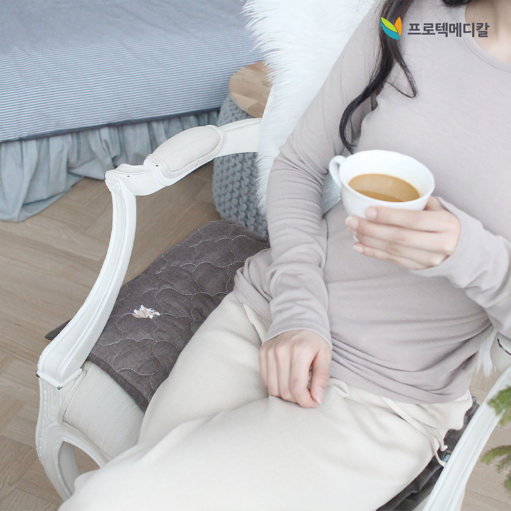 프로텍메디칼 모아온 찜질기 기본형 대형 온열 전기찜질팩 어깨 허리 다용도 이미지 8