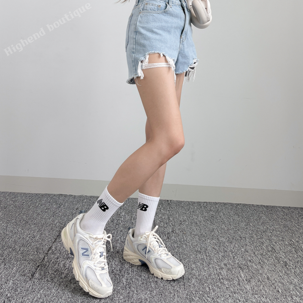 뉴발란스 530 아이보리 블루 발편한 발볼넓은 런닝화