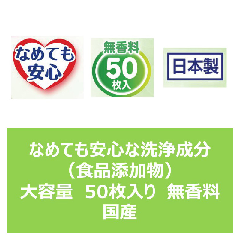 일본 고양이 어스 펫 JOYPET 물티슈 발 닦기용 50매입 - 상세 이미지 5