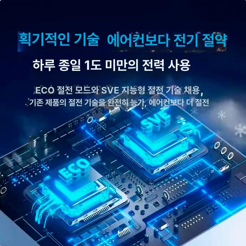 자취방 에어컨 냉난방 벽걸이 이동식 실외기없는 욕실 5G 업그레이드 모델+냉난방 겸용+4L - 상세 이미지 4