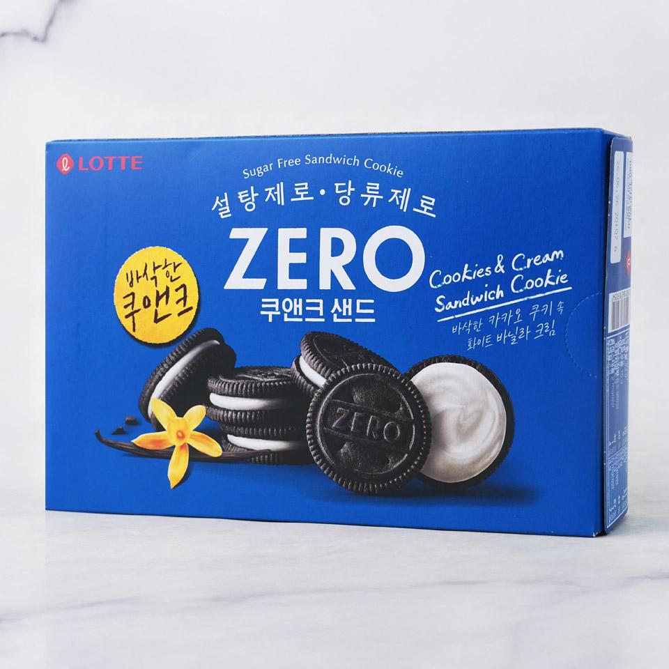 메가마트 롯데웰푸드 제로 쿠앤크샌드 288g - 상세 이미지 2