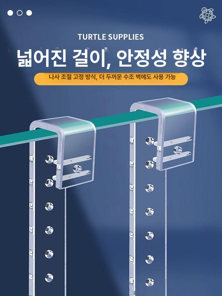 거북이 서배드 육지 내추럴 먹이통 사료 아크릴 소형 식판+거북이 사료 포함 - 상세 이미지 4