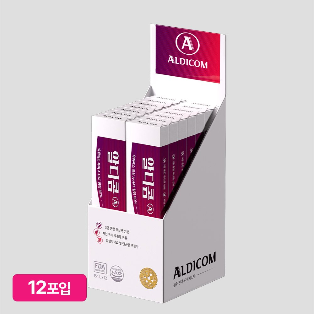 알디콤A 숙취해소제 12포입