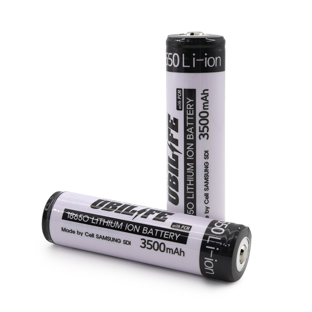 국산 18650배터리 태양광 충전용건전지 충전 건전지 충전지 보호회로 리튬이온 3500 mAh - 상세 이미지 2