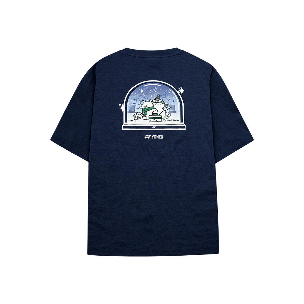 요넥스 티셔츠 253TS036U 배드민턴복 반팔티 오버핏 운동복 상의 배드민턴 의류 - 상세 이미지 3