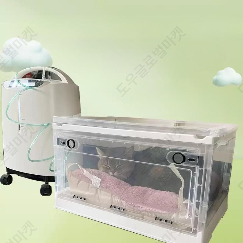 산소방 휴대용산소발생기 대형 고양이 산소공급기 노견용 가정용 고압산소 사용이편리한 강아지 - 상세 이미지 4