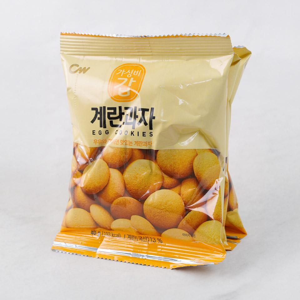메가마트 청우 계란과자 3번들 120g - 상세 이미지 2