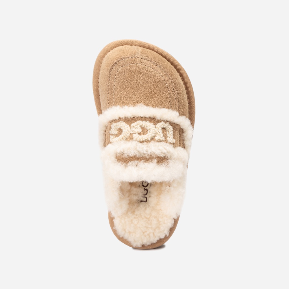 호주 어그 25FW 오즈웨어 키즈 바이올렛 시어링 슬리퍼 스트랩 탈부착 OB938KD 이미지 6