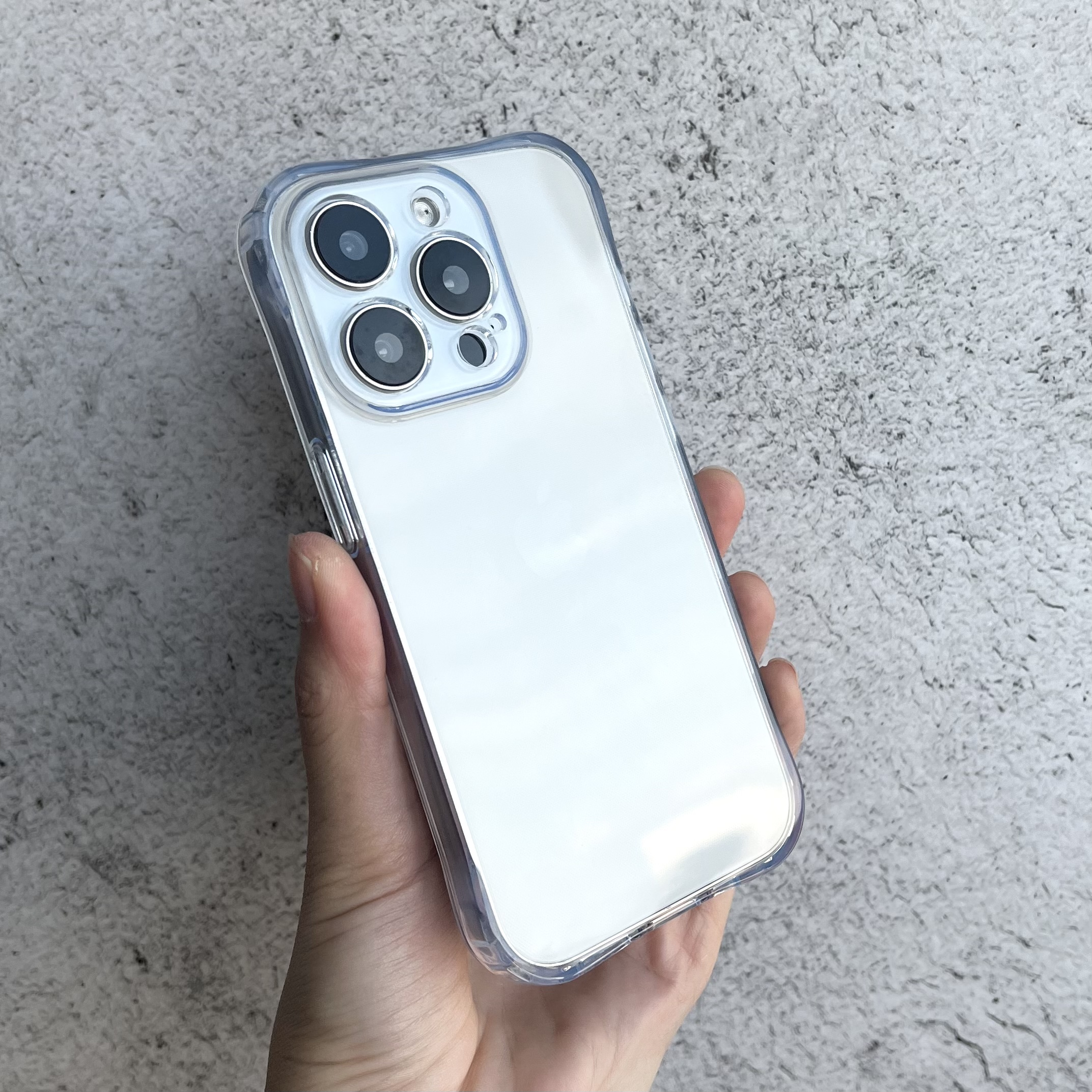 변색없는 젤리 범퍼 슬림 풀커버 카메라보호 투명, 아이폰14 - 상세 이미지 2