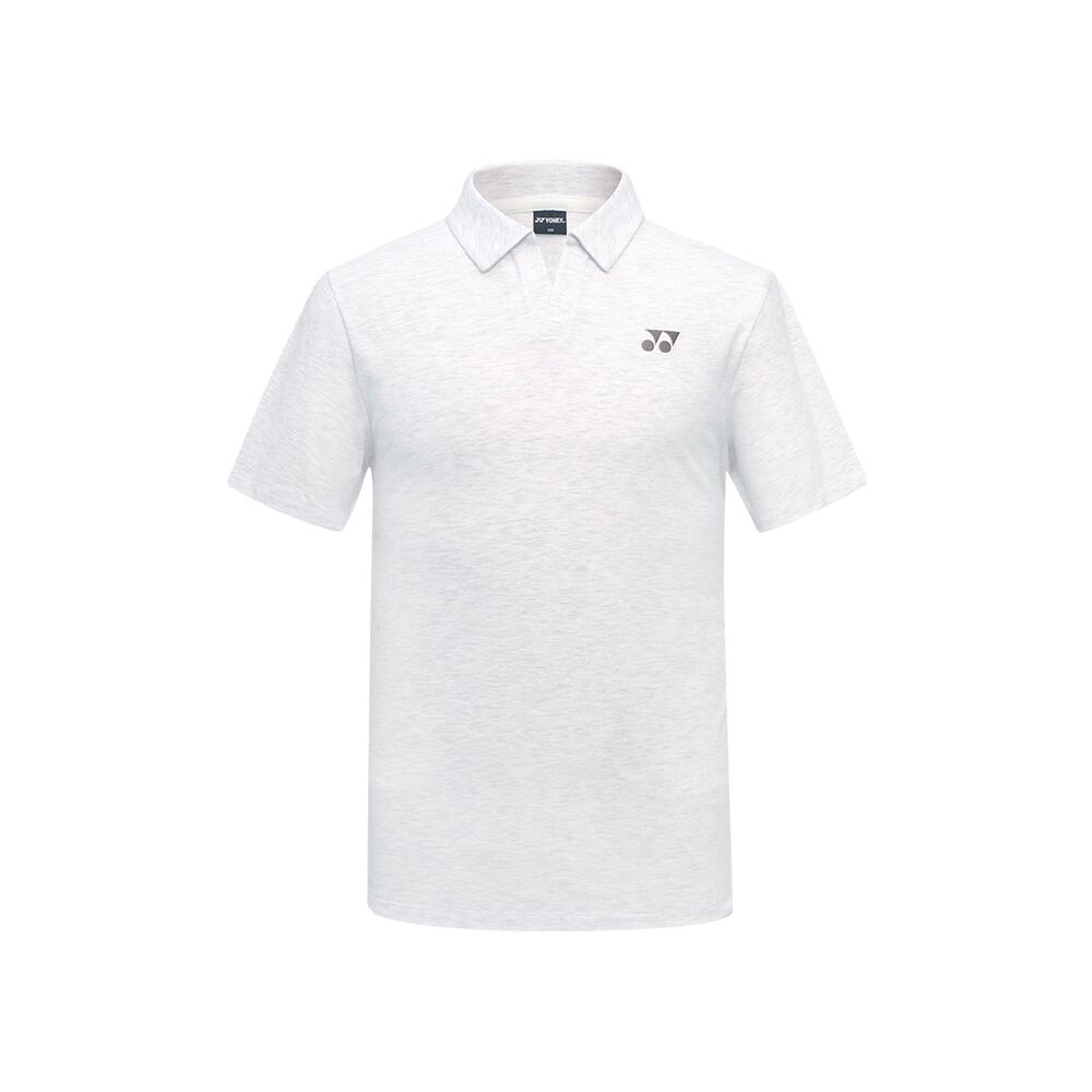 요넥스 253TS057U 카라티 배드민턴 의류 반팔티 남녀공용 배드민턴복 멜란지화이트 - 상세 이미지 2