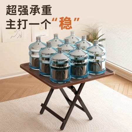 [더셀렉 협력사]접이식 마작테이블 보드게임 홀덤 여행 파티 호두나무