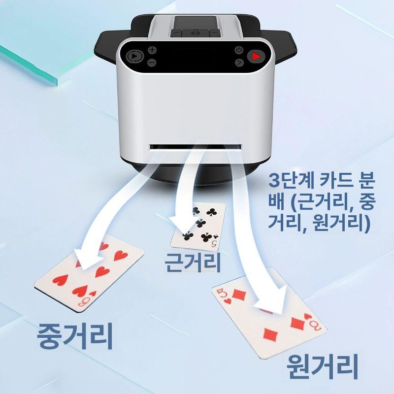 자동 카드 셔플기 섞는기계 분배기 가족게임 오토 딜링 엔터테인먼트 플래그십 샴푸 및 컨디셔너 - 상세 이미지 4