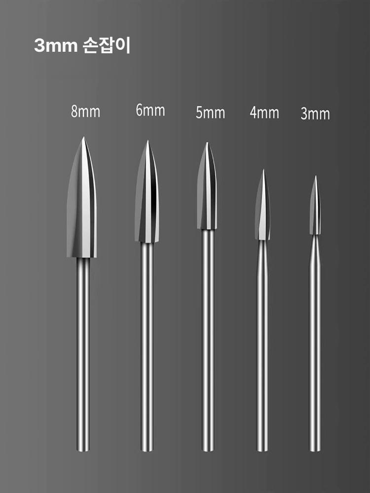 카빙 목공 우드 공방 도구 끌 정 3x3MM 1개 - 상세 이미지 2