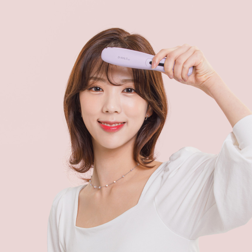 디하우트 러블리 미니 무선 고데기 앞머리 볼륨 고데기 휴대용 사진 5