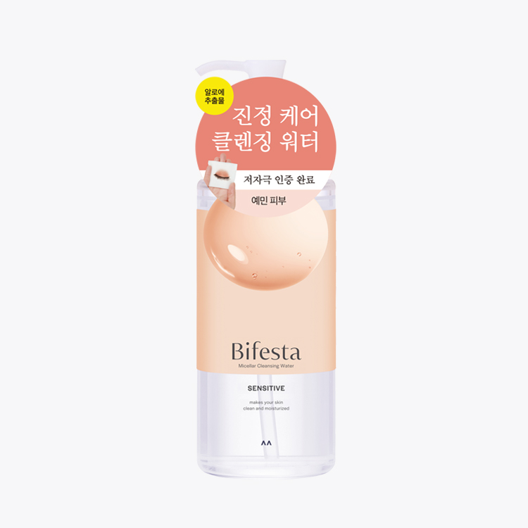 [1+1] 비페스타 미셀라 클렌징 워터 센시티브 저자극 클렌징 400ml - 상세 이미지 2