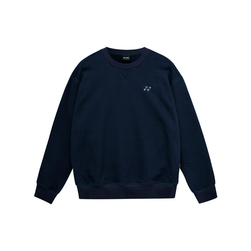요넥스 253TL003U 맨투맨 배드민턴 의류 상의 티셔츠 남녀공용 배드민턴복 다크네이비 - 상세 이미지 2