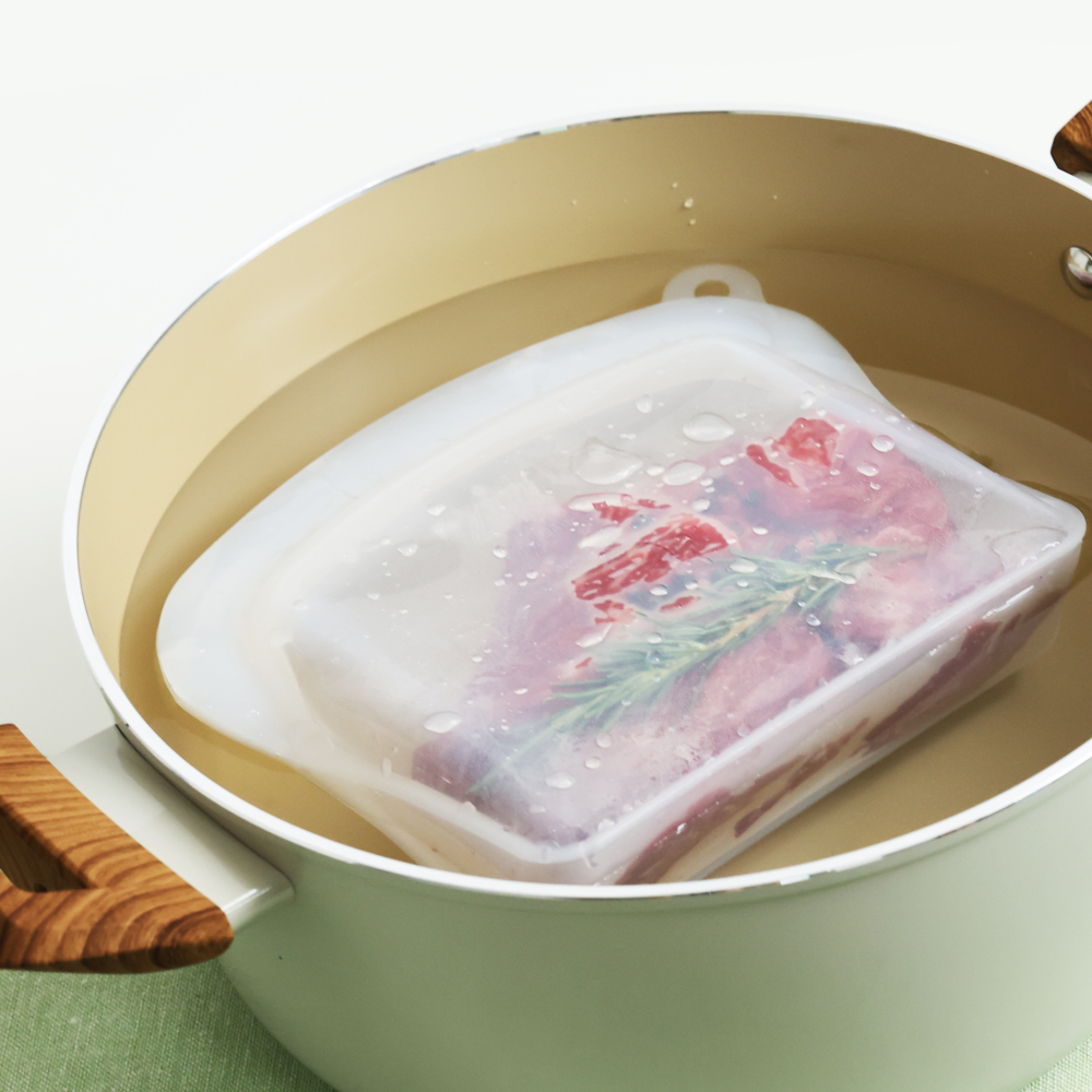 쿠치니티 플래티넘 실리콘 지퍼백 팩 푸드백 3종 세트 - 상세 이미지 5