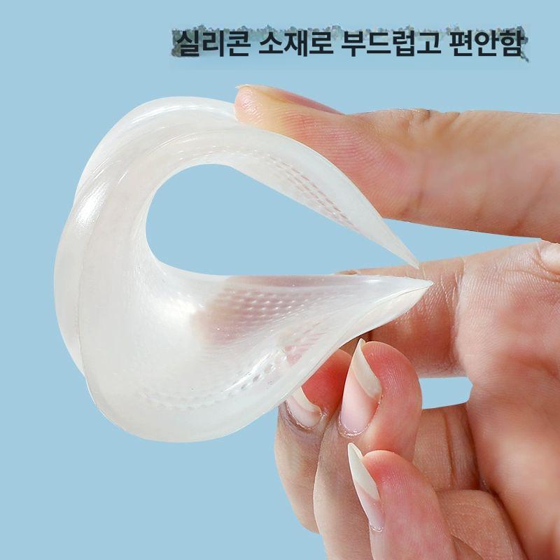 아치 투명 인솔 실리콘깔창 발패드 통기성 서포트 키퍼 하이힐용 1켤레 아치 서포트 - 상세 이미지 3